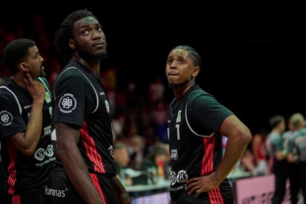Barmer, BBL2, Nürnberg Falcons BC vs SBB Baskets Wolmirstedt BBL2, Nürnberg Falcons BC vs SBB Baskets Wolmirstedt Nürnberg KIA Metropol Arena Bayern Germany Copyright: xAmerican-Football.Network,x30nullvierxPhotographie,xGerhardxLehnerx