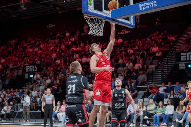 Barmer, BBL2, Nürnberg Falcons BC vs SBB Baskets Wolmirstedt BBL2, Nürnberg Falcons BC vs SBB Baskets Wolmirstedt Nürnberg KIA Metropol Arena Bayern Germany Copyright: xAmerican-Football.Network,x30nullvierxPhotographie,xGerhardxLehnerx