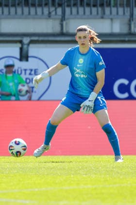 02 05 2026, xgrfx, Soccer Google Pixel Women Bundesliga, VfL Wolfsburg RB Leipzig v l Stina Johannes VfL Wolfsburg DFL DFB REGULATIONS PROHIBIT ANY USE OF PHOTOGRAPHS as IMAGE SEQUENCES and or QUASI VIDEO Wolfsburg