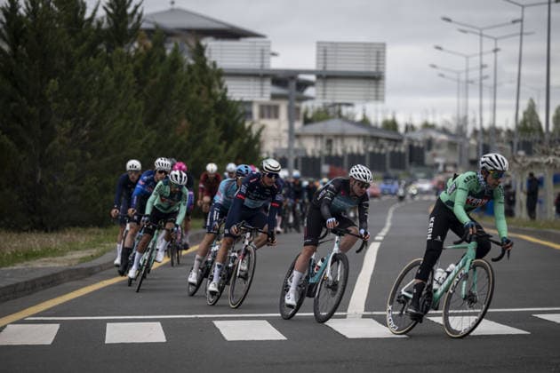 61st Presidential Cycling Tour of Turkiye ANKARA, TURKIYE - MAY 3: Cyclists compete during the eighth stage of the Presidential Cycling Tour of Turkiye 2026 (TUR 2026) on the Ankara-Ankara route in Ankara, Turkiye, on May 3, 2026. The race, held for the 61st time, is included in the Union Cycliste Internationale (UCI) Europe Tour calendar and is Turkiye’s only event in the ProSeries category. Binnur Ege Gurun Kocak Anadolu Ankara Turkey. Editorial use only. Please get in touch for any other usage.  Copyright: x2026xAnadoluxBinnurxEgexGurunxKocakx