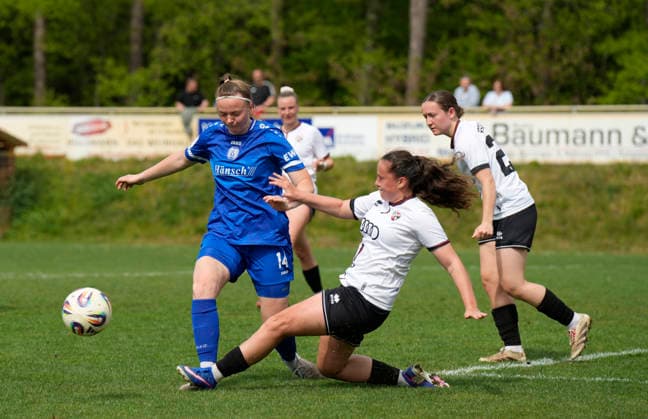 03 05 2026, Waldstadion, Meppen, GER, 2 Bundesliga, Women SV Meppen vs FC Ingolstadt, Bente Marie Bode SV Meppen 14 DFL REGULATIONS PROHIBIT ANY USE OF PHOTOGRAPHS AS IMAGE SEQUENCES AND OR QUASI VIDEO Meppen Lower Saxony Germany Waldstadion