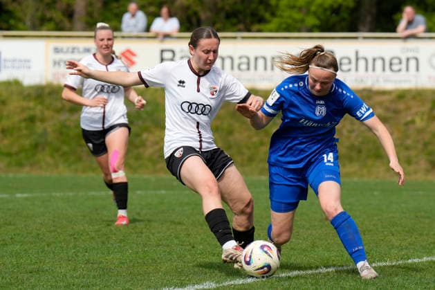03 05 2026, Waldstadion, Meppen, GER, 2 Bundesliga, Women SV Meppen vs FC Ingolstadt, Bente Marie Bode SV Meppen 14 DFL REGULATIONS PROHIBIT ANY USE OF PHOTOGRAPHS AS IMAGE SEQUENCES AND OR QUASI VIDEO Meppen Lower Saxony Germany Waldstadion