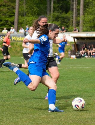 03 05 2026, Waldstadion, Meppen, GER, 2 Bundesliga, Women SV Meppen vs FC Ingolstadt, Marie Bleil SV Meppen 7 DFL REGULATIONS PROHIBIT ANY USE OF PHOTOGRAPHS AS IMAGE SEQUENCES AND OR QUASI VIDEO Meppen Lower Saxony Germany Waldstadion
