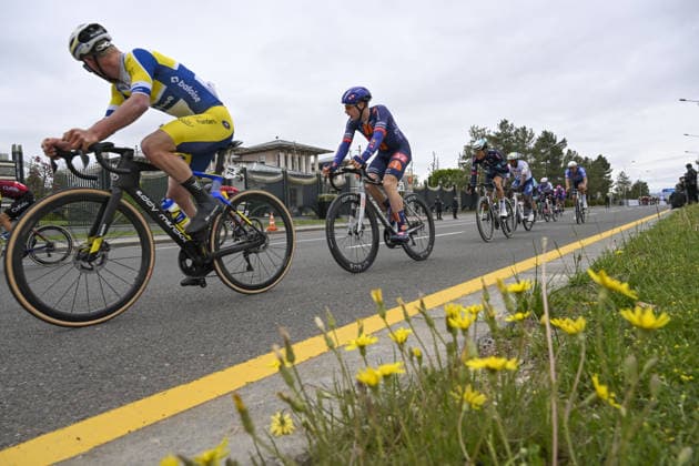 61st Presidential Cycling Tour of Turkiye ANKARA, TURKIYE - MAY 3: Cyclists compete during the eighth stage of the Presidential Cycling Tour of Turkiye 2026 (TUR 2026) on the Ankara-Ankara route in Ankara, Turkiye, on May 3, 2026. The race, held for the 61st time, is included in the Union Cycliste Internationale (UCI) Europe Tour calendar and is Turkiye’s only event in the ProSeries category. Utku Ucrak Anadolu Ankara Turkey. Editorial use only. Please get in touch for any other usage.  Copyright: x2026xAnadoluxUtkuxUcrakx