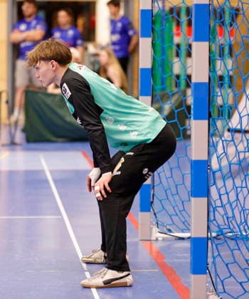 02 05 2026 Handball Oberliga Männer 2025 2026 SG Arheilgen HSG Rodgau Nieder Roden II 36 29 v li in goal Philipp Bludau 72 Rodgau Darmstadt Hessen Germany