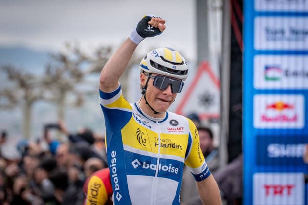 61st Presidential Cycling Tour of Turkiye ANKARA, TURKIYE - MAY 3: Australian athlete Sebastian Berwick celebrates after winning the eighth stage of the Presidential Cycling Tour of Turkiye 2026 (TUR 2026) on the Ankara-Ankara route in Ankara, Turkiye, on May 3, 2026. The race, held for the 61st time, is included in the Union Cycliste Internationale (UCI) Europe Tour calendar and is Turkiye’s only event in the ProSeries category. Ahmet Serdar Eser Anadolu Ankara Turkey. Editorial use only. Please get in touch for any other usage.  Copyright: x2026xAnadoluxAhmetxSerdarxEserx