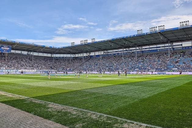 Magdeburg, Saxony-Anhalt, Germany, 03 05 2026 Avnet Arena 32 Matchday, Season 2025 26, 2 Soccer Bundesliga 1 FC Magdeburg Hertha BSC The stadium fills up before the start of the match Copyright: xdtsxNachrichtenagenturx dts_117421