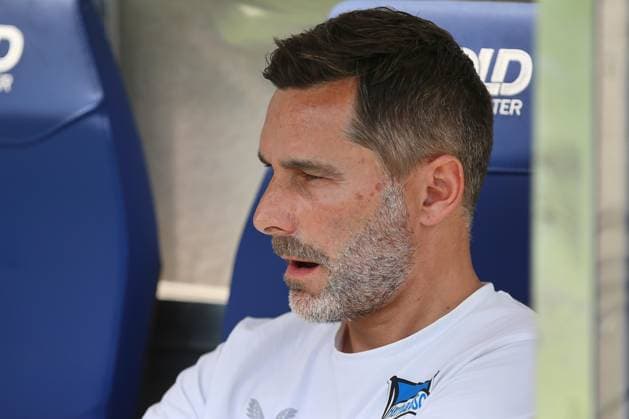 Magdeburg, Saxony-Anhalt, Germany, 03 05 2026 Avnet Arena 32 Matchday, Season 2025 26, 2 Soccer Bundesliga 1 FC Magdeburg Hertha BSC Hertha Coach Stefan Leitl Copyright: xdtsxNachrichtenagenturx dts_117422