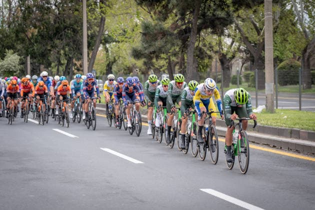 61st Presidential Cycling Tour of Turkiye ANKARA, TURKIYE - MAY 3: Cyclists compete during the eighth stage of the Presidential Cycling Tour of Turkiye 2026 (TUR 2026) on the Ankara-Ankara route in Ankara, Turkiye, on May 3, 2026. The race, held for the 61st time, is included in the Union Cycliste Internationale (UCI) Europe Tour calendar and is Turkiye’s only event in the ProSeries category. Ahmet Serdar Eser Anadolu Ankara Turkey. Editorial use only. Please get in touch for any other usage.  Copyright: x2026xAnadoluxAhmetxSerdarxEserx