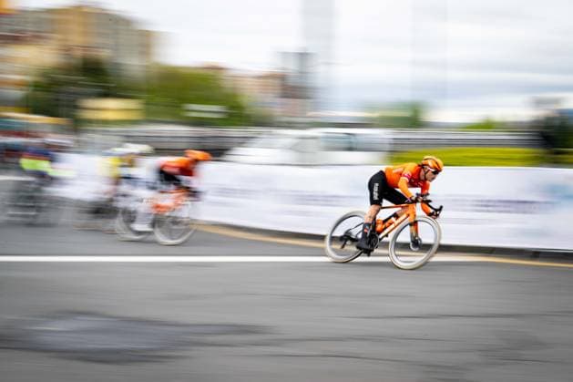 61st Presidential Cycling Tour of Turkiye ANKARA, TURKIYE - MAY 3: Cyclists compete during the eighth stage of the Presidential Cycling Tour of Turkiye 2026 (TUR 2026) on the Ankara-Ankara route in Ankara, Turkiye, on May 3, 2026. The race, held for the 61st time, is included in the Union Cycliste Internationale (UCI) Europe Tour calendar and is Turkiye’s only event in the ProSeries category. Didem Mente Anadolu Ankara Turkey. Editorial use only. Please get in touch for any other usage.  Copyright: x2026xAnadoluxDidemxMentex