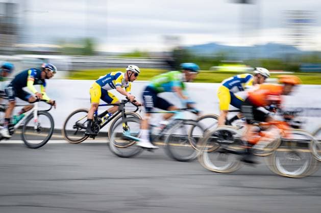 61st Presidential Cycling Tour of Turkiye ANKARA, TURKIYE - MAY 3: Cyclists compete during the eighth stage of the Presidential Cycling Tour of Turkiye 2026 (TUR 2026) on the Ankara-Ankara route in Ankara, Turkiye, on May 3, 2026. The race, held for the 61st time, is included in the Union Cycliste Internationale (UCI) Europe Tour calendar and is Turkiye’s only event in the ProSeries category. Didem Mente Anadolu Ankara Turkey. Editorial use only. Please get in touch for any other usage.  Copyright: x2026xAnadoluxDidemxMentex