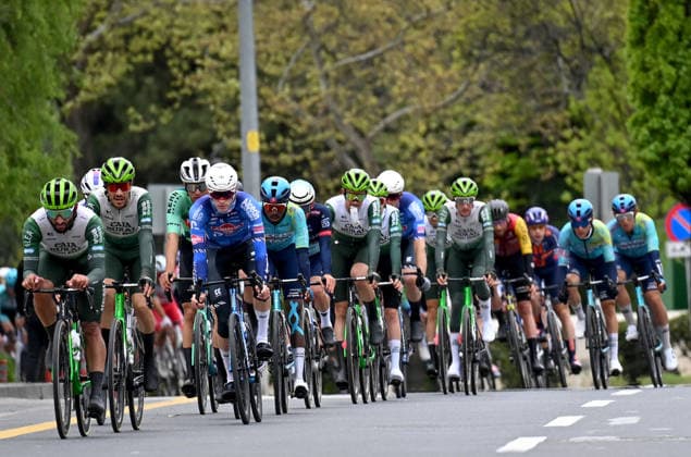 61st Presidential Cycling Tour of Turkiye ANKARA, TURKIYE - MAY 3: Cyclists compete during the eighth stage of the Presidential Cycling Tour of Turkiye 2026 (TUR 2026) on the Ankara-Ankara route in Ankara, Turkiye, on May 3, 2026. The race, held for the 61st time, is included in the Union Cycliste Internationale (UCI) Europe Tour calendar and is Turkiye’s only event in the ProSeries category. Rasit Aydogan Anadolu Ankara Turkey. Editorial use only. Please get in touch for any other usage.  Copyright: x2026xAnadoluxRasitxAydoganx