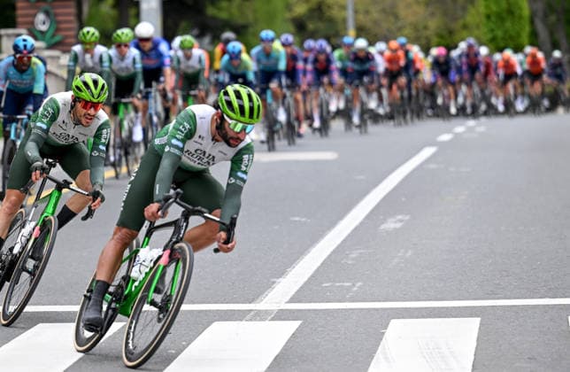 61st Presidential Cycling Tour of Turkiye ANKARA, TURKIYE - MAY 3: Cyclists compete during the eighth stage of the Presidential Cycling Tour of Turkiye 2026 (TUR 2026) on the Ankara-Ankara route in Ankara, Turkiye, on May 3, 2026. The race, held for the 61st time, is included in the Union Cycliste Internationale (UCI) Europe Tour calendar and is Turkiye’s only event in the ProSeries category. Rasit Aydogan Anadolu Ankara Turkey. Editorial use only. Please get in touch for any other usage.  Copyright: x2026xAnadoluxRasitxAydoganx