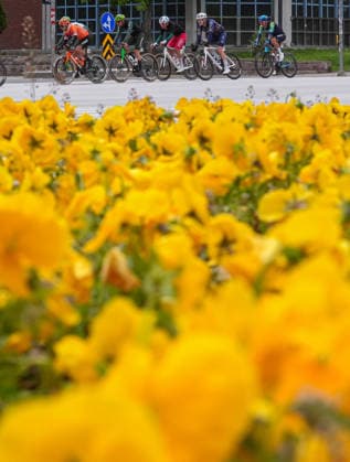 61st Presidential Cycling Tour of Turkiye ANKARA, TURKIYE - MAY 3: Cyclists compete during the eighth stage of the Presidential Cycling Tour of Turkiye 2026 (TUR 2026) on the Ankara-Ankara route in Ankara, Turkiye, on May 3, 2026. The race, held for the 61st time, is included in the Union Cycliste Internationale (UCI) Europe Tour calendar and is Turkiye’s only event in the ProSeries category. Evrim Aydin Anadolu Ankara Turkey. Editorial use only. Please get in touch for any other usage.  Copyright: x2026xAnadoluxEvrimxAydinx