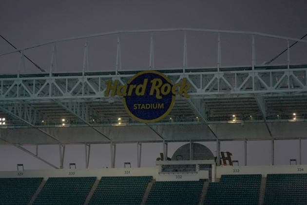 Formula 1 Crypto com Miami Grand Prix 2026 03 05 2026, Miami International Autodrome, Miami, Formula 1 Crypto com Miami Grand Prix 2026 ,in the picture thunderstorm over the race track of Miami nordphotoxGmbHx xBratic nph00250