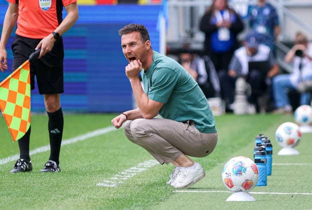 Germany Karlsruher SC vs SV Darmstadt 98, Matchday 32, 2 Bundesliga, Season 2025 26, BBBank Wildpark Karlsruhe Christian Eichner Coach, Karlsruher SC Karlsruhe BBBank Wildpark Baden Württemberg Germany Copyright: xBenedictxChristx