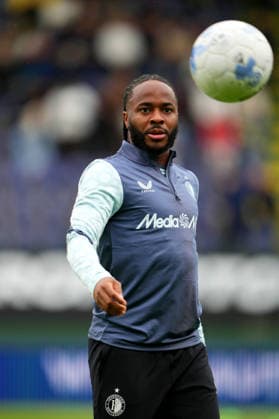 Eredivisie: Fortuna Sittard v Feyenoord Rotterdam Sittard - Raheem Sterling of Feyenoord Rotterdam before the 32nd competition round of the 2025 2026 Eredivisie season. The match is set between Fortuna Sittard and Feyenoord Rotterdam at Fortuna Sittard Stadion on 3 May 2026 in Sittard, The Netherlands. Copyright: xYannickxVerhoevenx