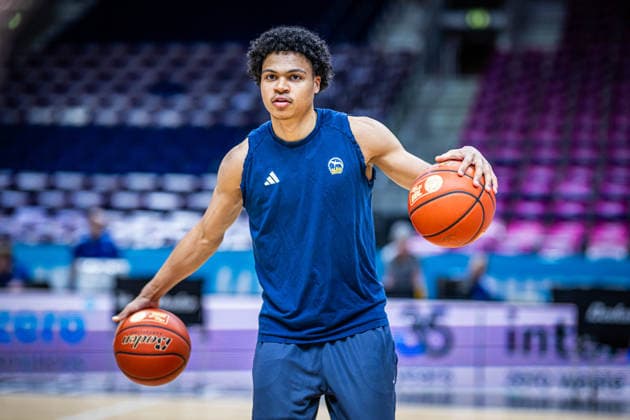 Basketball Berlin 03 05 2026 Season 2025 2026 EasyCredit BBL 1 Bundesliga Men, Men Alba Berlin NINERS Chemnitz Jack Kayil Alba Berlin, No 07
