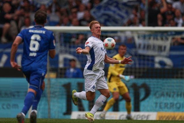 Action on the ball Isac Lidberg SV Darmstadt 98, 07 , Karlsruher SC vs SV Darmstadt 98, 2 Bundesliga, 32 Matchday, 2025 2026, 03 05 2026, DFL REGULATES PROHIBIT ANY USE OF PHOTOGRAPHS AS IMAGE SEQUENCES AND OR QUASI VIDEO, Karlsruher SC vs SV Darmstadt 98, 2 Bundesliga, 32 Matchday, 2025 2026, 03 05 2026 Karlsruhe Copyright: xEibner-Pressefoto JanxPrihodax EP_JPA