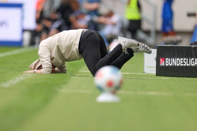 Florian Kohfeldt SV Darmstadt 98, Head Coach , Karlsruher SC vs SV Darmstadt 98, 2 Bundesliga, 32 Matchday, 2025 2026, 03 05 2026, DFL REGULATES PROHIBIT ANY USE OF PHOTOGRAPHS AS IMAGE SEQUENCES AND OR QUASI VIDEO, Karlsruher SC vs SV Darmstadt 98, 2 Bundesliga, 32 Matchday, 2025 2026, 03 05 2026 Karlsruhe Copyright: xEibner-Pressefoto JanxPrihodax EP_JPA