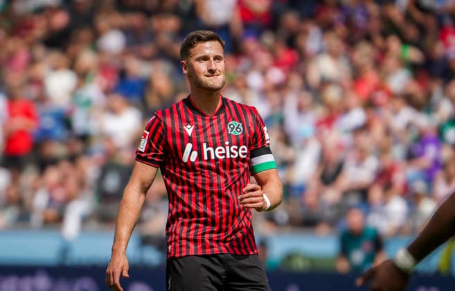 Germany Soccer 2 Bundesliga 2025 2026, Matchday 32 Hannover 96 vs Preußen Münster Heinz von Heiden Arena Stadion Hannover Enzo Leopold Hannover 96, 8 Hannover Copyright: xAymanxAlahmedx
