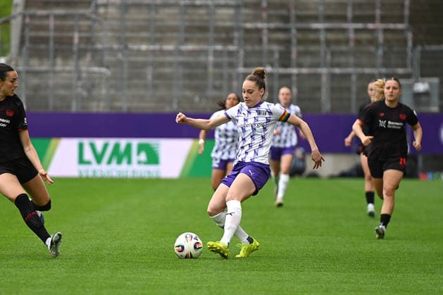 Jaqueline Meißner Google Pixel Frauen Bundesliga SGS Essen Bayer Leverkusen 03 05 2026 Jaqueline Meißner SGS Essen , Google Pixel Frauen Bundesliga, 24 Matchday, SGS Essen vs Bayer Leverkusen on 03 May 2026 at Stadion an der Hafenstraße, Essen