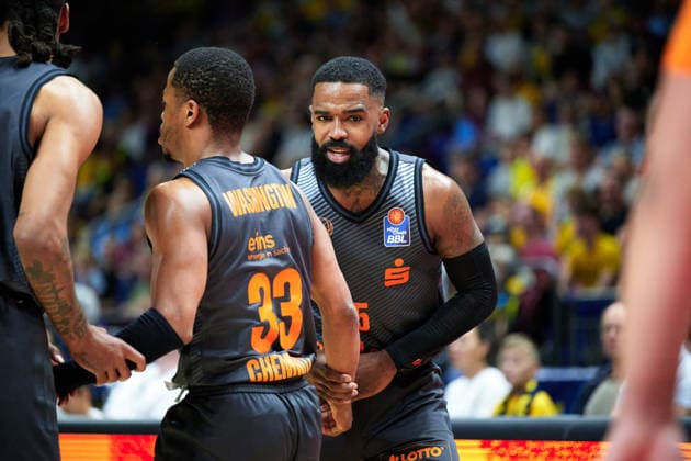 Corey Davis Niners Chemnitz, 05 , GER, ALBA Berlin vs Chemnitz 99ers, Basketball Men, easy Credit BBL, Season 2025 2026, 32 Matchday, 03 05 2026 GER, ALBA Berlin vs Chemnitz 99ers, Basketball Men, easy Credit BBL, Season 2025 2026, 32 Matchday, 03 05 2026 Berlin Copyright: xClaudiusxRauch,xEibner-Pressefotox xClaudiusxRauchx EP_CRH