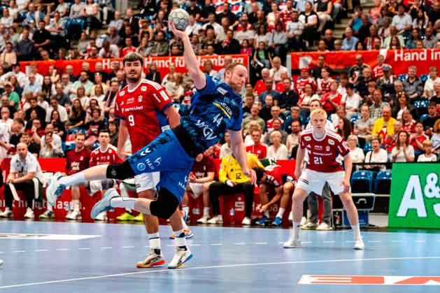 03 05 2026, xdobgx, Handball Daikin HBL, Handball Sport Verein Hamburg HSV TVB Stuttgart v l Lenny Rubin TVB Stuttgart, 44 throwing, in action, throwing Hamburg