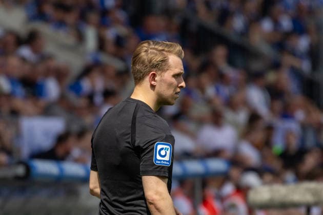 Germany 2 Bundesliga, Matchday 32, 03 05 2026, Season 2025 2026,1 FC Magdeburg vs Hertha BSC, Avnet Arena Jürgensen Luca Assistant referee Copyright: xMichellexLukax