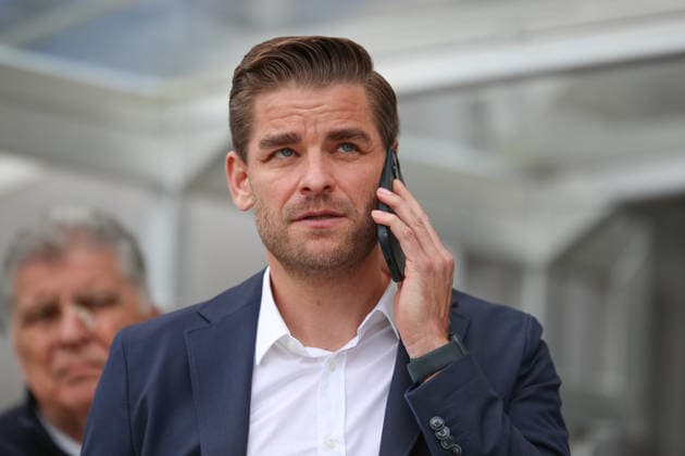 Michael Becker Karlsruher SC, Managing Director , Karlsruher SC vs SV Darmstadt 98, 2 Bundesliga, 32 Matchday, 2025 2026, 03 05 2026, DFL REGULATIONS PROHIBIT ANY USE OF PHOTOGRAPHS AS IMAGE SEQUENCES AND OR QUASI VIDEO, Karlsruher SC vs SV Darmstadt 98, 2 Bundesliga, 32 Matchday, 2025 2026, 03 05 2026 Karlsruhe Copyright: xEibner-Pressefoto JanxPrihodax EP_JPA
