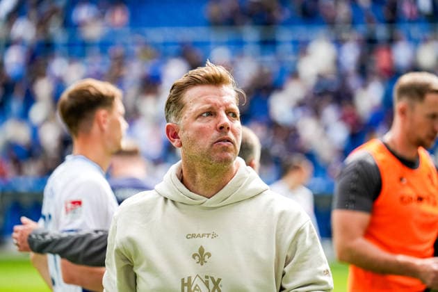 03 05 2026, xdaymx, Soccer 2 Bundesliga, Karlsruher SC SV Darmstadt 98, Florian Kohfeldt after the match in Karlsruhe DFL DFB REGULATIONS PROHIBIT ANY USE OF PHOTOGRAPHS as IMAGE SEQUENCES and or QUASI VIDEO Karlsruhe