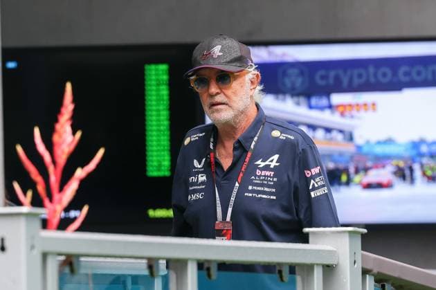 Team Principal Flavio Briatore BWT Alpine , Grand Prix of Miami, Motorsport, Men, Formula 1, Race, 03 05 2026 Miami Florida USA Copyright: xkolbert-press ChristianxKolbertx