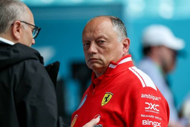 Team Principal Frederic Vasseur Scuderia Ferrari HP , Grand Prix of Miami, Motorsport, Men, Formula 1, Race, 03 05 2026 Miami Florida USA Copyright: xkolbert-press ChristianxKolbertx