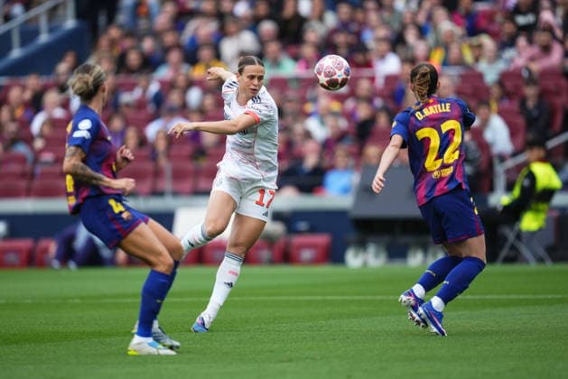 UEFA Women™s Champions League match, Semi-Finals, second leg, between FC Barcelona, Barca and Bayern Munich played at Spotify Camp Nou Stadium on May 3, 2026 in Barcelona, Spain. (Photo by Bagu Blanco PRESSINPHOTO) Copyright: xBaguxBlancox xPRESSINPHOTOx