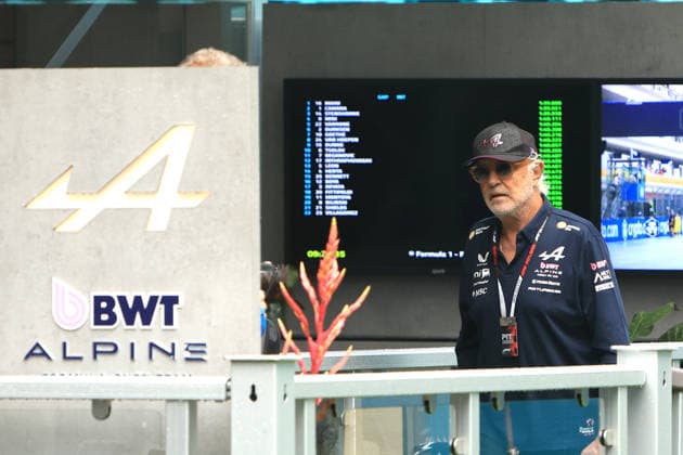 RECORD DATE NOT STATED 3rd May 2026; Miami International Autodrome, Miami, Florida, United States of America; 2026 FIA Formula 1 Miami Grand Prix Race Day; Flavio Briatore walks in the paddock area JeffxRobinson