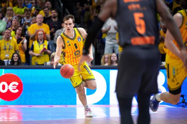 Malte Delow Alba Berlin, 06 , GER, ALBA Berlin vs Chemnitz 99ers, Basketball Men, easy Credit BBL, Season 2025 2026, 32 Matchday, 03 05 2026 GER, ALBA Berlin vs Chemnitz 99ers, Basketball Men, easy Credit BBL, Season 2025 2026, 32 Matchday, 03 05 2026 Berlin Copyright: xClaudiusxRauch,xEibner-Pressefotox xClaudiusxRauchx EP_CRH