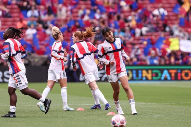 May 3, 2026, Barcelona, Barcelona, SPAIN: Momoko Tanikawa of FC Bayern Munchen warms up during the UEFA WomenÃ¢â‚¬â ¢s Champions League 2025 26 Semi Final second leg, football match played between FC Barcelona, Barca and FC Bayern Munchen at Spotify Camp Nou stadium on May 03, 2026 in Barcelona, Spain. Barcelona SPAIN - ZUMAa181 20260503_zaa_a181_016 Copyright: xJavierxBorregox