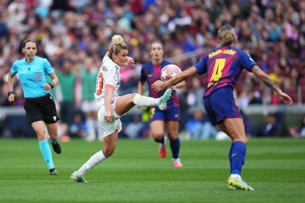 UEFA Women™s Champions League match, Semi-Finals, second leg, between FC Barcelona, Barca and Bayern Munich played at Spotify Camp Nou Stadium on May 3, 2026 in Barcelona, Spain. (Photo by Bagu Blanco PRESSINPHOTO) Copyright: xBaguxBlancox xPRESSINPHOTOx