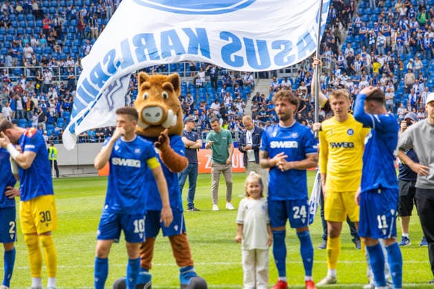 03 05 26 Karlsruher SC SV Darmstadt Germany, Darmstadt, 03 05 26, Soccer, 2 Bundesliga, Karlsruher SC SV Darmstadt Christian Eichner Coach Karlsruher SC