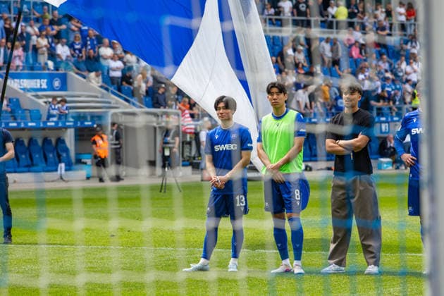 03 05 26 Karlsruher SC SV Darmstadt Germany, Darmstadt, 03 05 26, Soccer, 2 Bundesliga, Karlsruher SC SV Darmstadt Shio Fukuda Karlsruher SC