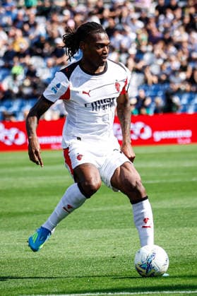 CALCIO - Serie A - US Sassuolo vs AC Milan Rafael Leao (Milan) during the italian soccer Serie A match US Sassuolo vs Ac Milan at Mapei Stadium in Reggio Emilia, Italy on May 03, 2026 during US Sassuolo vs AC Milan, Italian soccer Serie A match in Reggio Emilia, Italy, May 03 2026 Reggio Emilia Italy  Copyright: xIPAxSport ABACAx