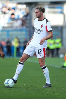 Adrien Rabiot of AC Milan in action during the serie A match between US Sassuolo Calcio and AC Milan at Mapei stadium - Citta del Tricolore in Reggio Emilia (Italy), May 3, 2026. massimilianoxcarnabuci