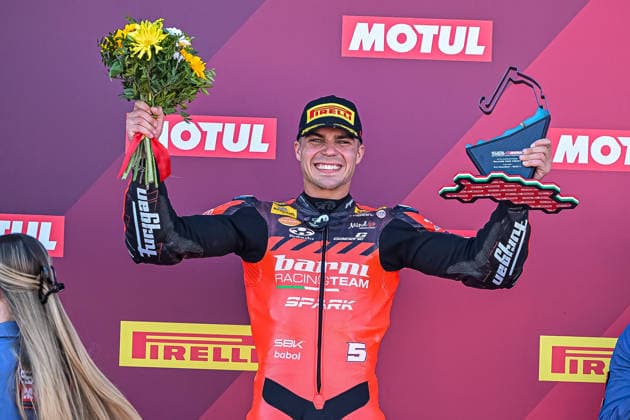 Foto IPP Atti Lauro Balaton Park Circuit 03 05 2026 MotociclismoCampionato WorldSuperbike 2026 Hungarian Round- GARA 2 nella foto,5 MONTELLA Yari (Mon) ITA Ducati Panigale V4R Barni Spark Racing Team Italy Photo Press - World Copyright Balaton Park Circuit italy Ungheria ITALY  Copyright: xR4924_italyphotopressx