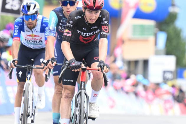 03-05-2026 Tour De Romandie; Tappa 05 Lucens - Leysin; 2026, Tudor; Donze, Robin; Leysin; 