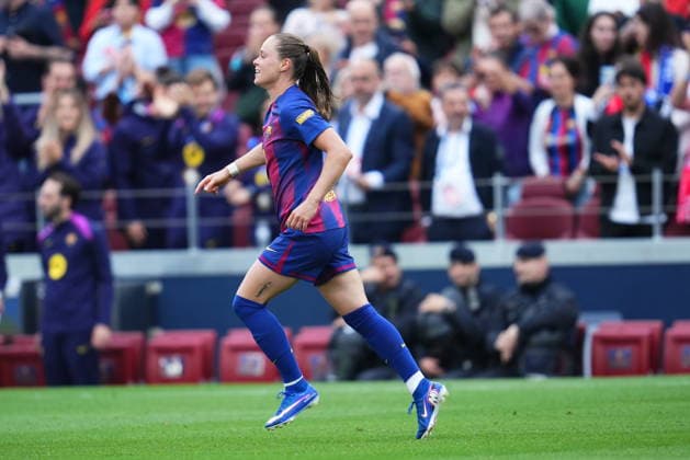 UEFA Women™s Champions League match, Semi-Finals, second leg, between FC Barcelona, Barca and Bayern Munich played at Spotify Camp Nou Stadium on May 3, 2026 in Barcelona, Spain. (Photo by Bagu Blanco PRESSINPHOTO) Copyright: xBaguxBlancox xPRESSINPHOTOx