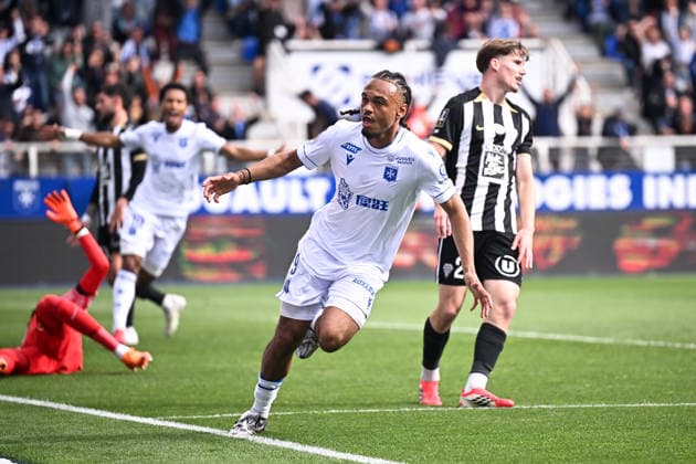AJ Auxerre v Angers SCO - Ligue 1 McDonald s 2025 2026 09 Sekou MARA (aja) during the Ligue 1 McDonald s match between Auxerre and Angers at Stade Abbe Deschamps on May 3, 2026 in Auxerre, France. Auxerre France  Copyright: xFEPx 776348374