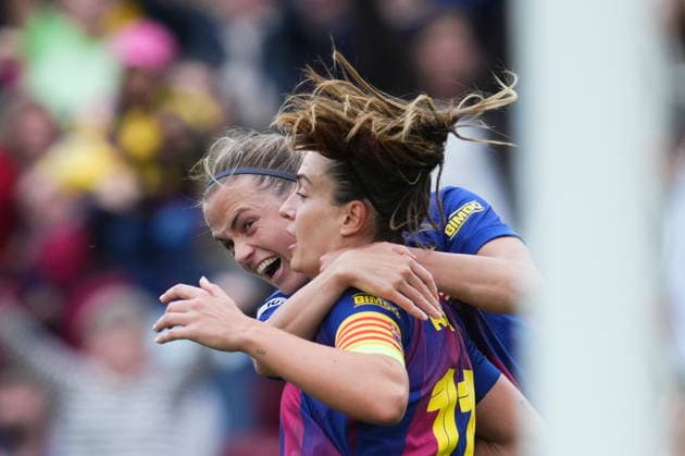 UEFA Women™s Champions League match, Semi-Finals, second leg, between FC Barcelona, Barca and Bayern Munich played at Spotify Camp Nou Stadium on May 3, 2026 in Barcelona, Spain. (Photo by Bagu Blanco PRESSINPHOTO) Copyright: xBaguxBlancox xPRESSINPHOTOx