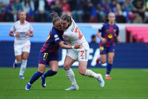 UEFA Women™s Champions League match, Semi-Finals, second leg, between FC Barcelona, Barca and Bayern Munich played at Spotify Camp Nou Stadium on May 3, 2026 in Barcelona, Spain. (Photo by Bagu Blanco PRESSINPHOTO) Copyright: xBaguxBlancox xPRESSINPHOTOx