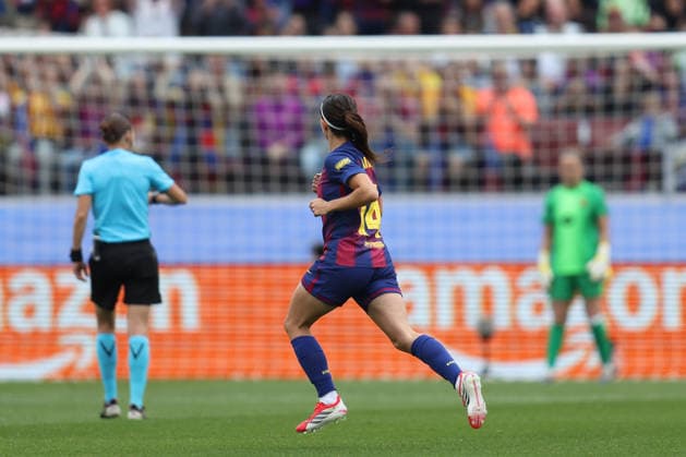 BARCELONA, SPAIN, MAY 3: during the UEFA Womens Champions League match between FC Barcelona, Barca and Bayern Munich at Spotify Camp Nou on May 3rd, 2026 in Barcelona, Spain (Photo by Alexander Canillas Sports Press Photo)  Copyright: xAlexanderxCanillas SPPx Sportspressphoto_SPR140952