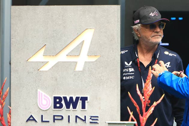 3rd May 2026; Miami International Autodrome, Miami, Florida, United States of America; 2026 FIA Formula 1 Miami Grand Prix Race Day; Flavio Briatore walks in the paddock area JeffxRobinson